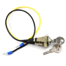 14491A Ignition Key Switch 2 Wires Compatible For Ford Tractor 4131, 501, 600