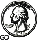 1958 Washington Quarter Proof, Superb Gem PR++