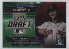2023 Bowman Draft Night Green Refractor /99 Nazzan Zanetello #BDN-1 j8o