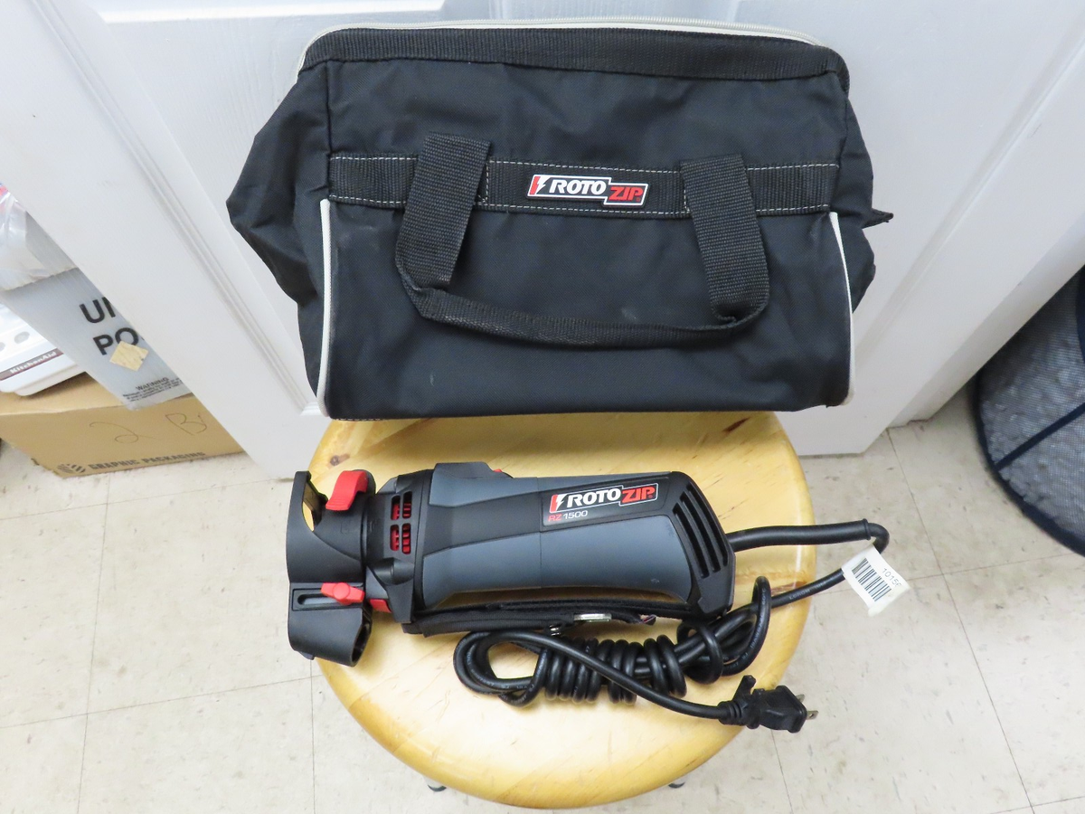 RotoZip RZ1500, 5.7 Amp High Performance Spiral Saw Tool Kit with
