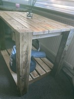 Large Sideboard Cabinet Display Shelf Storage for Living Room Hallway