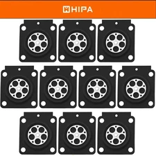 10Pack Carburetor Metering Diaphragm For Stihl For Zama A015053 C1Q Carb