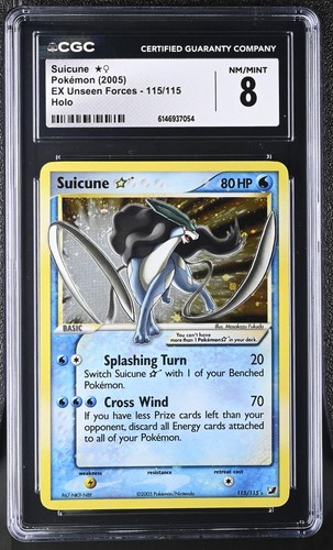 Suicune ★ graded CGC 8 for sale on eBay