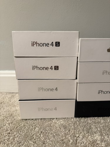 EMPTY Apple Iphone Boxes - LOT - Old Iphone 4 Iphone 5 Iphone 6 Iphone X - 第 3/6 張圖片