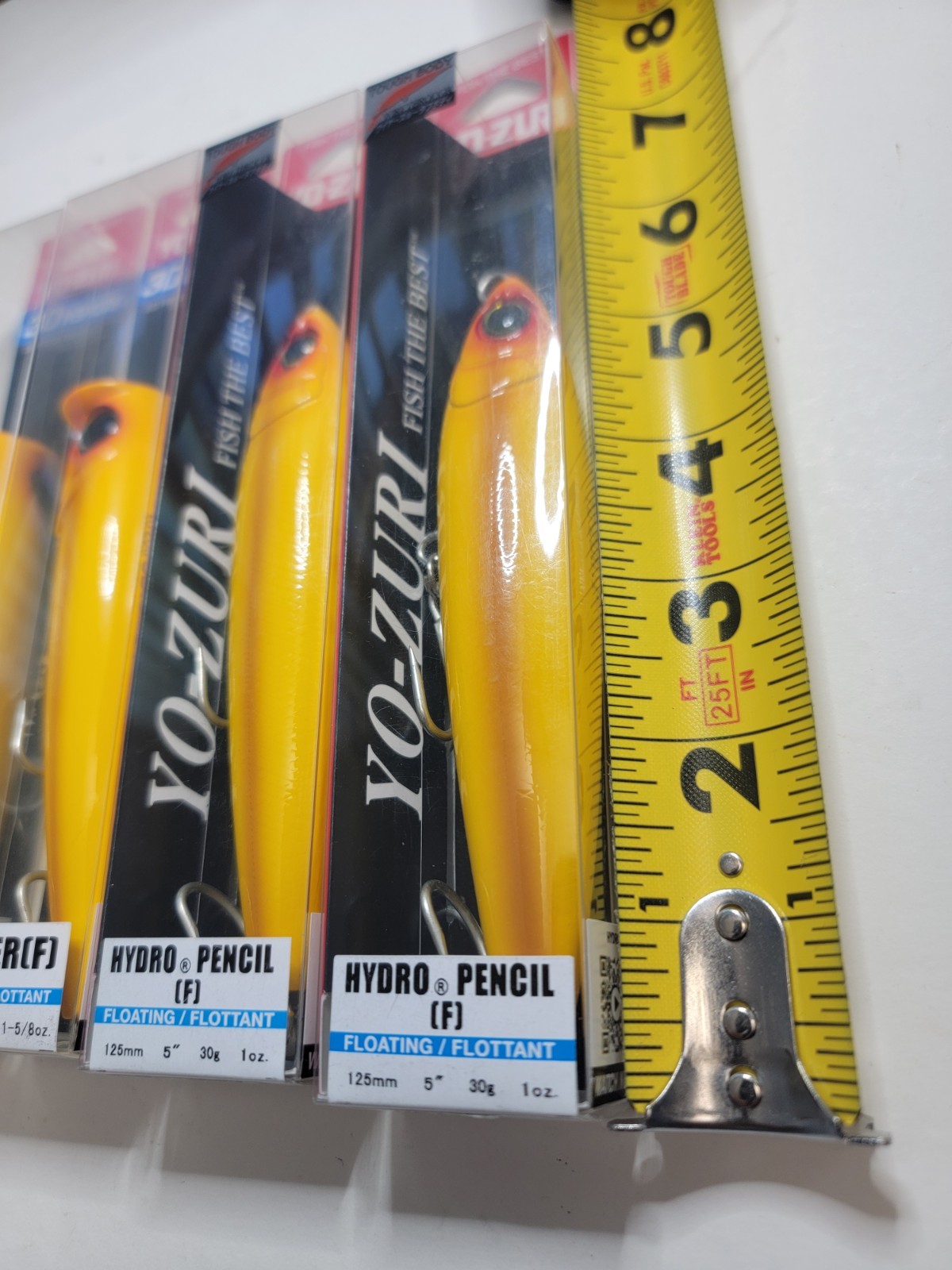 Yo-Zuri 6lure Lot 4 Topwater Poppers & 2 Hydro Pencil Floaters - Image 3