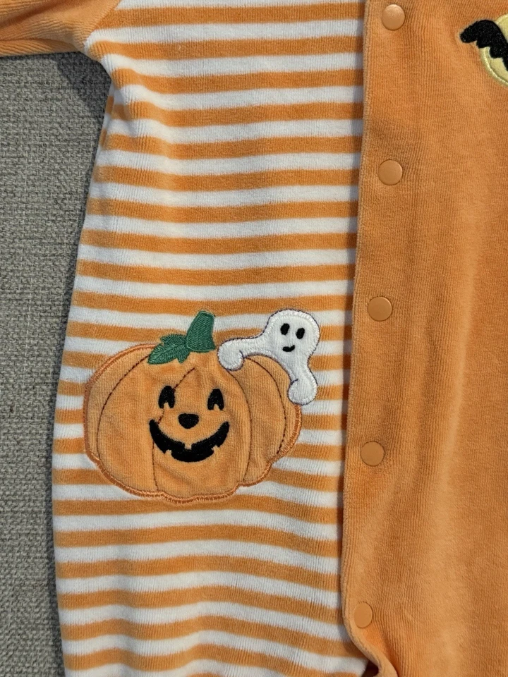 Спальное место на ножках First Moments махровая ткань для Хэллоуина размер 6-9 М - Изображение 2 из 4