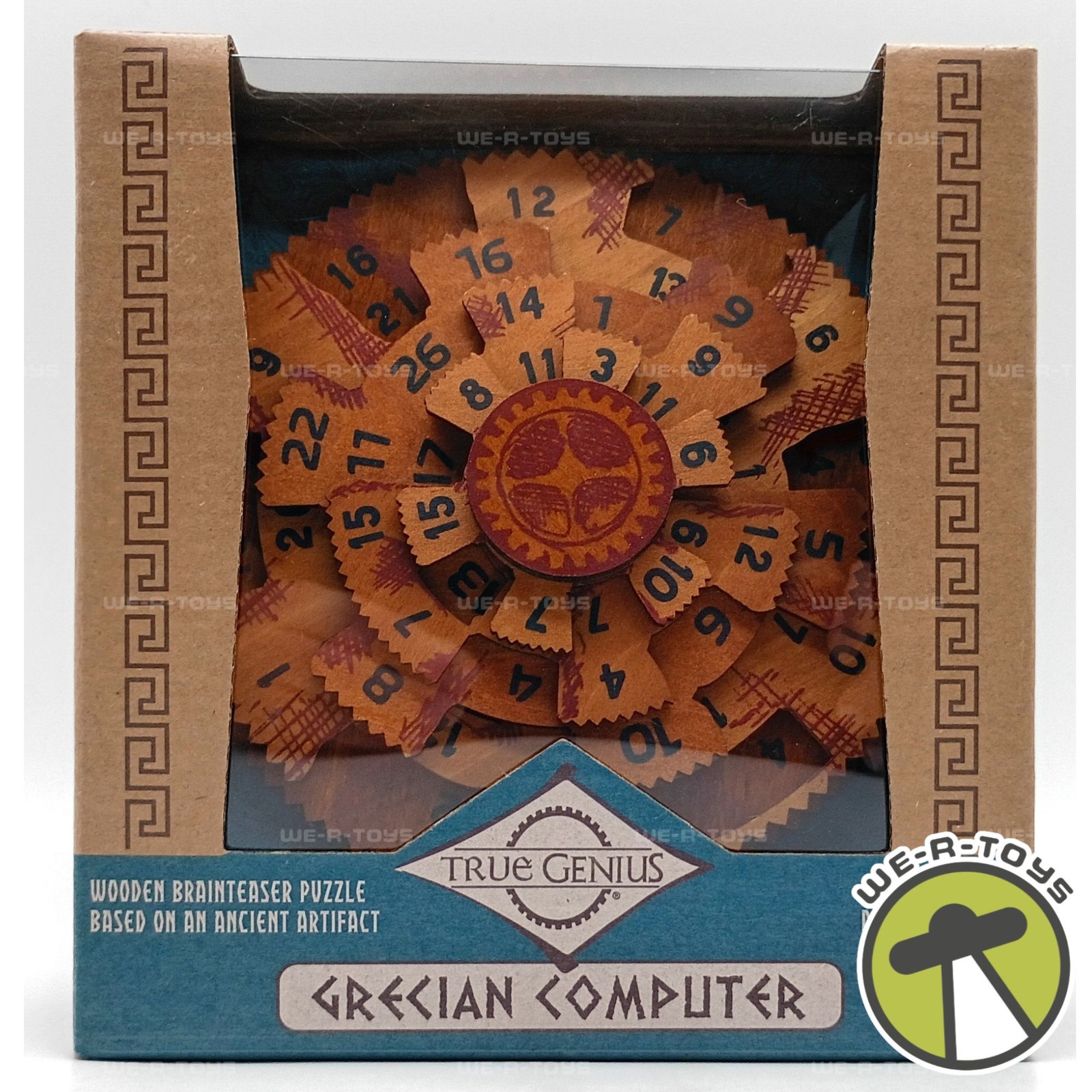 True Genius Grecian Computer Wooden Brainteaser Puzzle 2020 Project Genius 53909