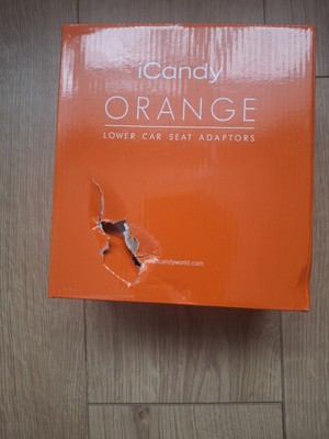 Brandneu iCandy Orange untere Autositzadapter für Maxi Cosi Autositze & Cybex