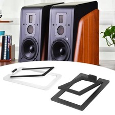 Desktop Speaker Stand 15.5cmx11.5cm Sturdy Compact Minimalist Design Stable