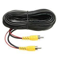 10m RCA Camera Cable Reverse Trigger Red Wire Reversing Phono Video Meters SPDIF