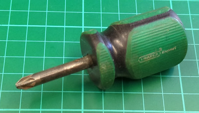 Draper Expert Super-Grip kurzer Kreuzkopf-Schraubendreher 2 x 38 mm