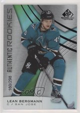 2019 Upper Deck SP Game Used Authentic Rookies Rainbow 160/298 Lean Bergmann 5vt