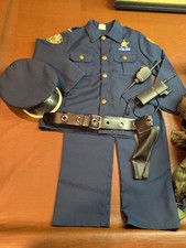 Dress Up America, Police Costume, Boys Cop Uniform Costume Kids Hat Shirt Pants