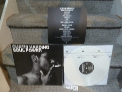 Curtis Harding Soul Power WHITE LP vinyl record album RARE