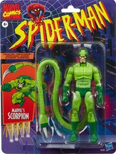 Marvel Legends Spider Man  Retro Collection Scorpion  Retro