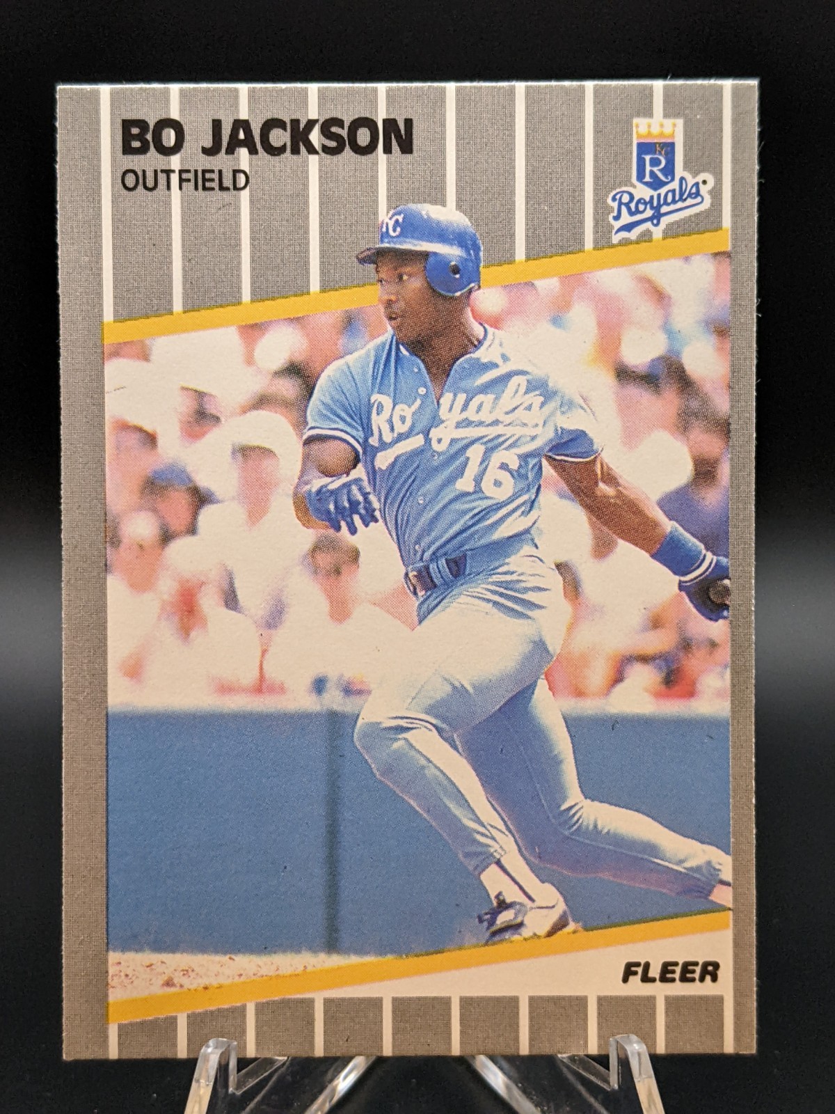 1989 Fleer #285 Bo Jackson NM