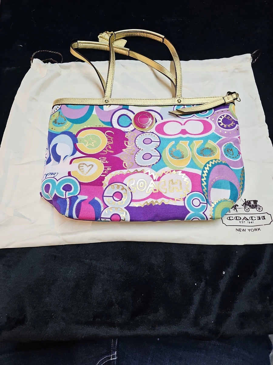 Coach Poppy Tote Exterior Bags & Handbags for Women for sale | eBay