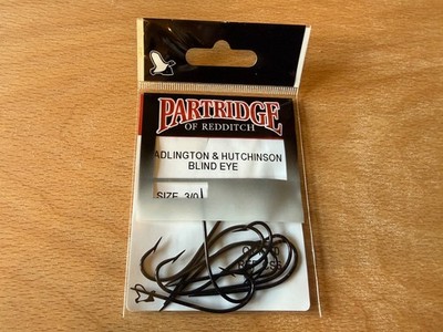 Rebhuhn Adlington und Hutchinson Blind Eye CS6 Fliegenbindehaken #3/0 (10 Haken)