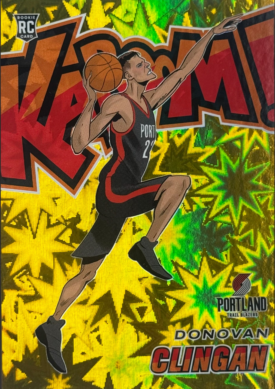 2024 REVOLUTION DONOVAN CLINGAN GOLD KABOOM /10 (ROOKIE)