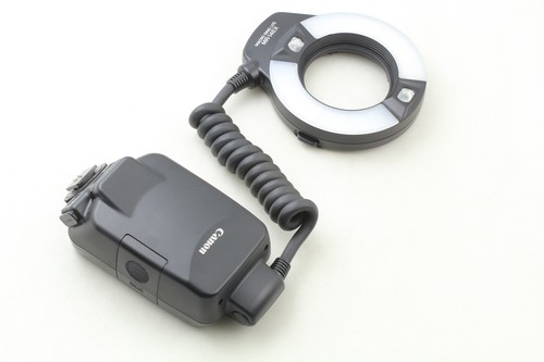 Testato 🎦👀✨COME NUOVO✨ Canon MR-14EX Macro Ring Lite Flash light TTL per EOS EF JAPAN - Foto 5 di 10