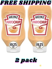 Heinz Mayochup Mayonnaise & Ketchup Sauce, 19.25 oz Bottle 2 pack