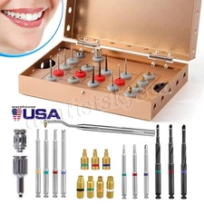 Dental Universal Implant Removal Kit Box Broken Screws Extract Tool Set
