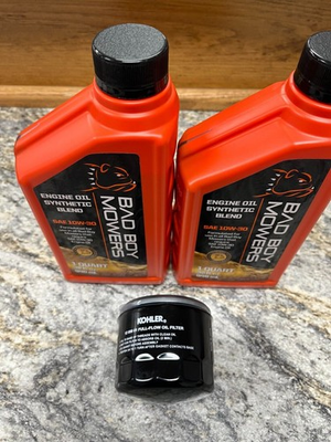 #ad #ad Bad Boy Mowers Oil Change Kit For MZ Magnum Avenger ZT Elite with Kohler $40.00