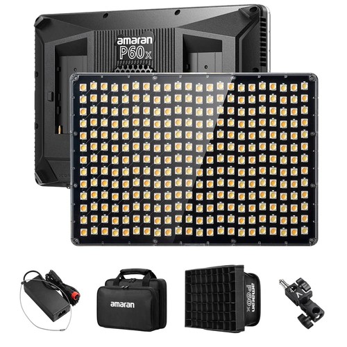 Amaran P60x 60W Output Bi-Color Lensed LED Panel Video Light 5070+ lux, CRI 9... - Bild 1 von 7