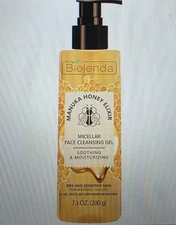 Bielenda Manuka Honey Elixir Soothing Micellar Face Cleansing Gel  