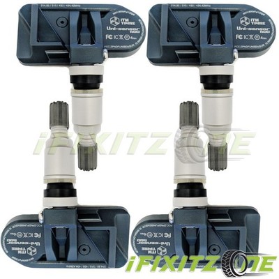 ITM Tire Pressure Sensor Dual MHz metal TPMS For PORSCHE CARRERA GT 04-06 [4PC]