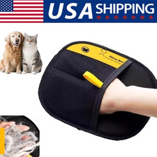 SET of 1/2 Pet Hair Removal Gloves Pet Grooming Electrostatic Pet Hair Remover