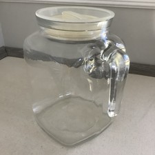 Coperchio brocca barattolo frigorifero vetro Bormioli Rocco Frigoverre 2Qt vintage made in Italy