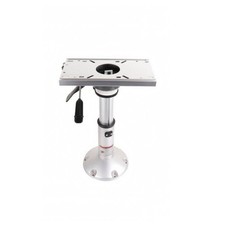 Adjustable Seat Pedestal Sliding Rail Marine Seat Pedestal Base Aluminum Alloy