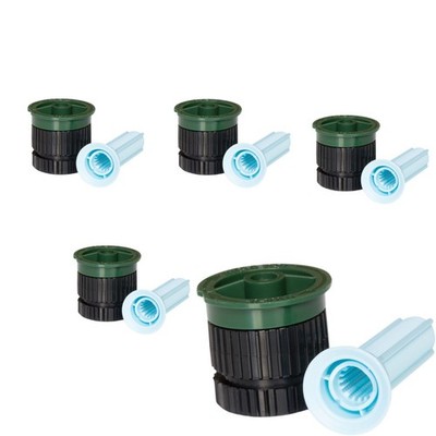 5 Rain Bird 8VAN 360° Variable Arc Adjustable Sprinkler Nozzles 6' to 8' Feet
