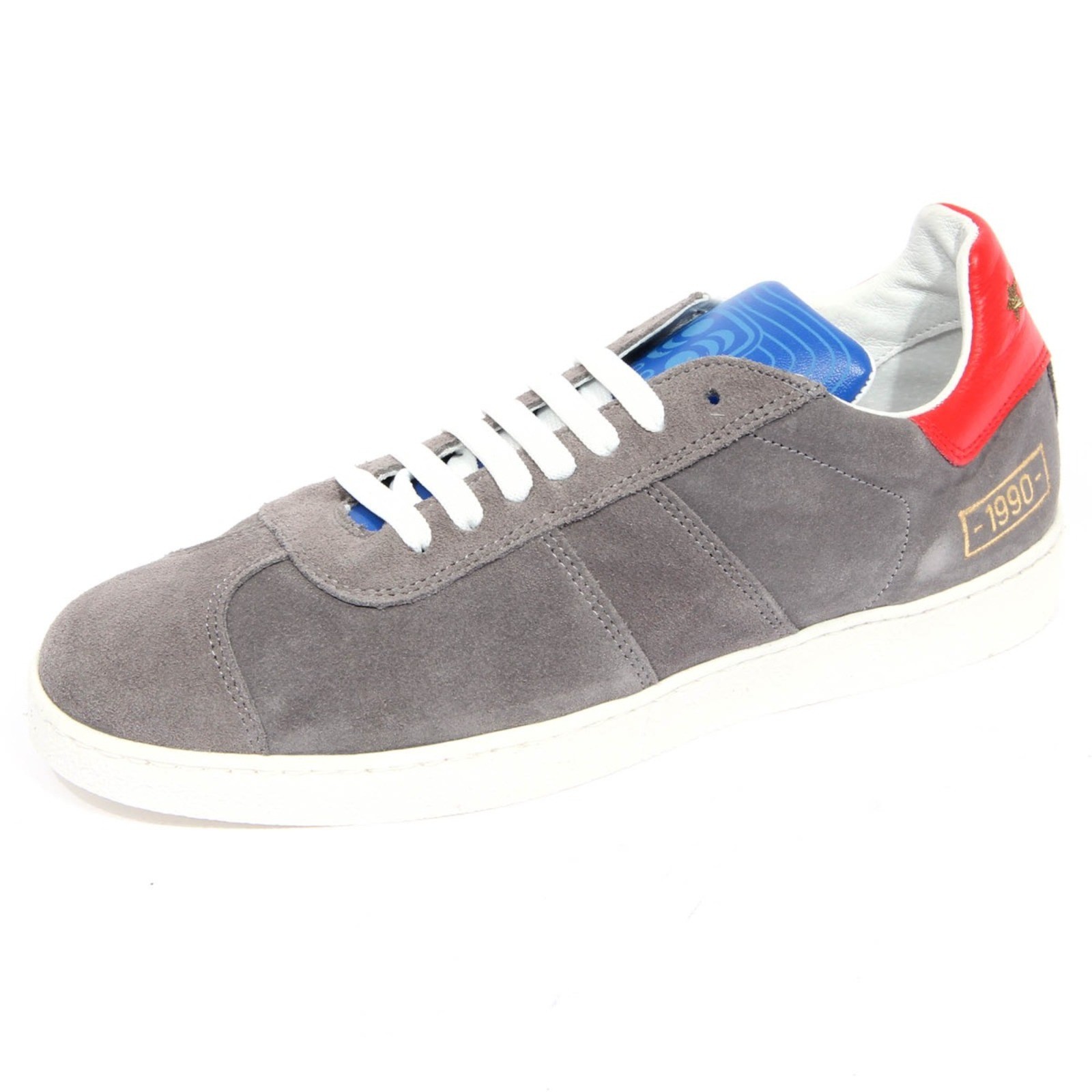 PANTOFOLA D’ORO H0055 sneaker uomo PANTOFOLA D'ORO UNLIMITED EDITION grey suede shoes men