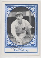 1980 TCMA All Time New York Yankees Blue Red Ruffing (Has MLB Logo) HOF 0n0
