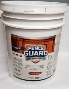 Fence Guard Stain Conc WESTERN REDWOOD 5-gallon