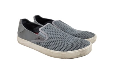 OluKai Men’s Lae’Ahi Slip On Beach/Casual Sneakers Color-Gray Size 12 Lae main image 3