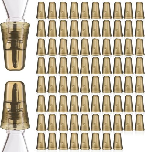 80 Count Liquor Bottle Cover Set – Translucent and Functional Kitchen Essential