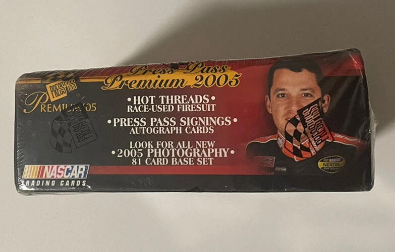 2005 Press Pass Premium Racing Hobby Edition Box Factory Sealed 20 Pack - Image 2 of 4