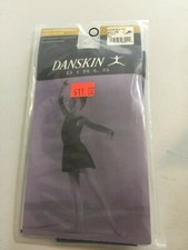 DANSKIN New Girls Convertible Tights Sz M/L Style 708 Black High Performance