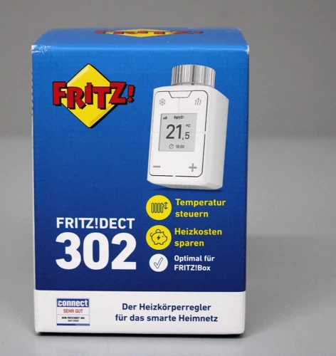 AVM FRITZ!DECT 302 Smart Home Heizkörperthermostat Weiß 2000 2961 NEU
