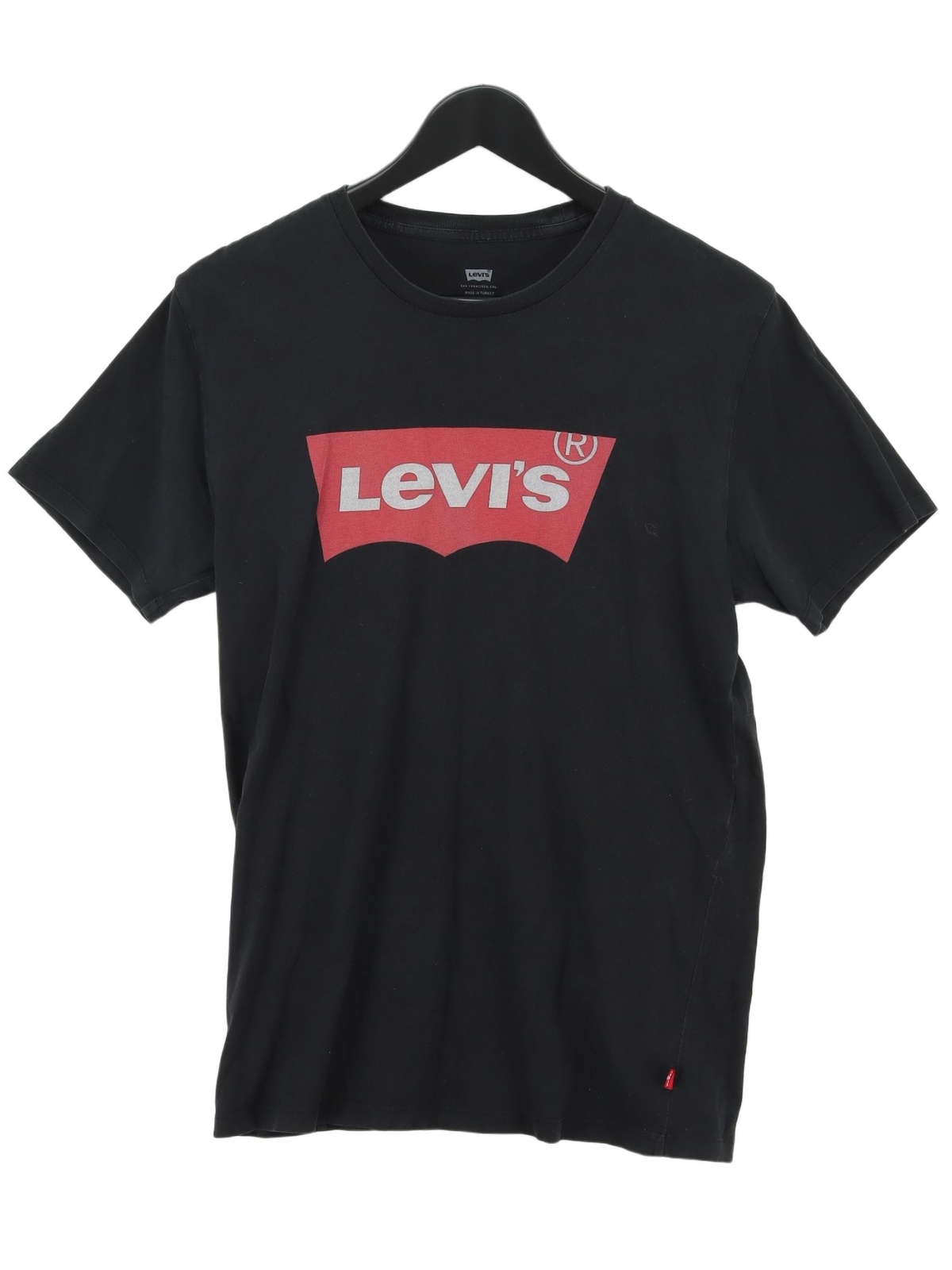 T shirt uomo Levi's M nera 100% altra basic