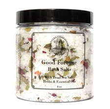 Good Fortune Bath Salts Healing, Blessings, Wishes,Hoodoo Voodoo Wiccan Pagan