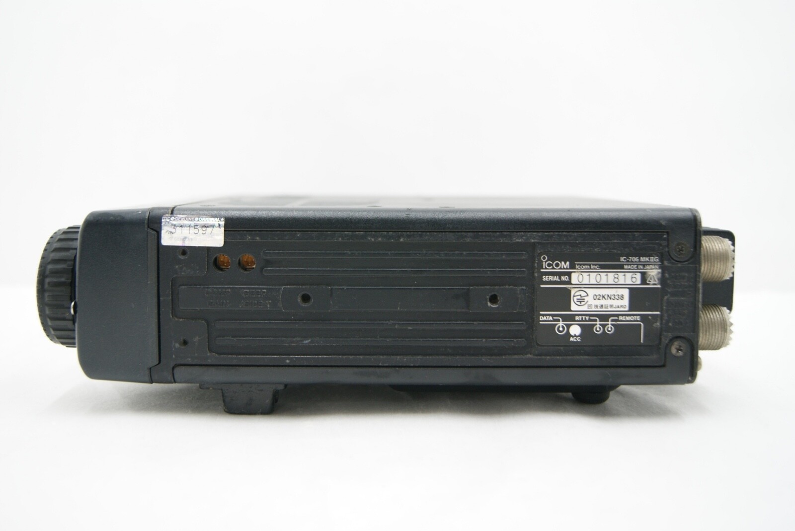 MARS MOD ICOM IC-706 MKIIGM HF/VHF/UHF 100W Transceiver 50W + Mic Good Cond.