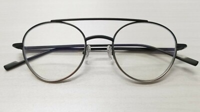COURREGES 1685 DOUBLE BRIDGE METAL ROUND EYEGLASSES FRAME 44-20-140 HUNTER GREEN