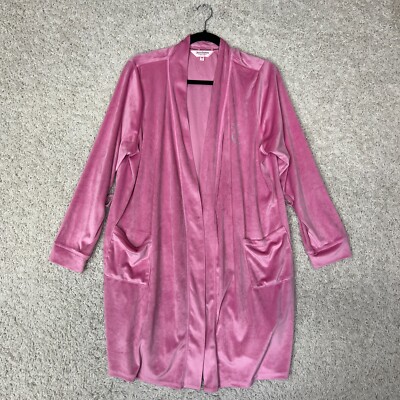 JUICY COUTURE Robe Womens S/M Pink Rhinestone Logo