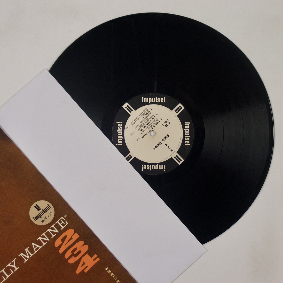 SHELLY MANNE: 2-3-4 US Impulse Promo Mono Jazz WLP Vinyl LP
