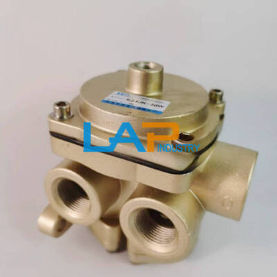 2-position 5-way pneumatic control valve K25jk-20W 6-point Pneumatic valve DC24V