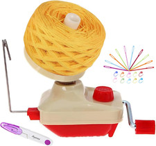 Yarn Ball Winder, Hands Operated Swift Yarn Fiber String Ball Wool Winder Machin